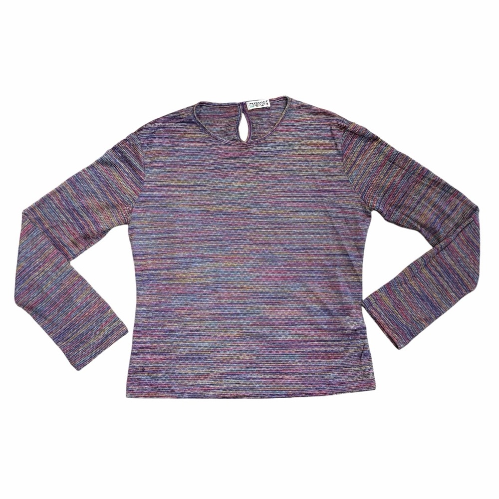 Missoni Sport Multicolor Long Sleeve Women's Top - M